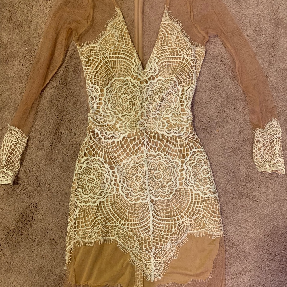For Love and Lemons Antigua Mini Dress